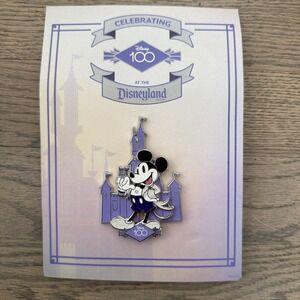 Disneyland 100 Years Of Wonder Mickey Mouse Castle Tour Limited Edition Pin NEW